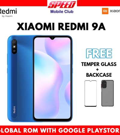 Xiaomi Redmi 9A | 2GB+32GB | 4GB+64GB | Global ROM | Brand New With Warranty | FREE TEMPER GLASS+BACK CASE OR DISCOUNT PRICE