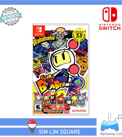 [SG] Nintendo Switch Game Super Bomberman R For SWITCH OLED LITE