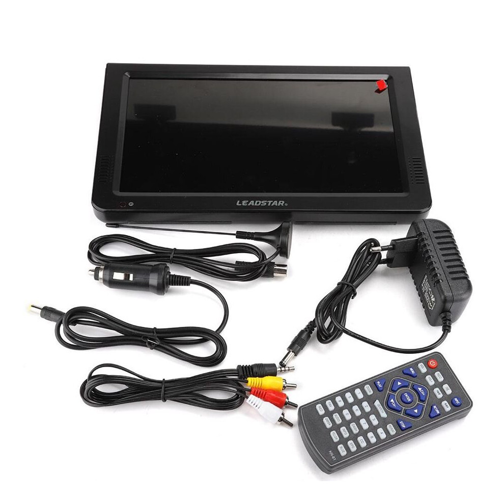 television LEADSTAR ISDB-T 10.1 Inches 16:9 Portable TFT-LED Digital Analog Color TV Television Player television smart tv 